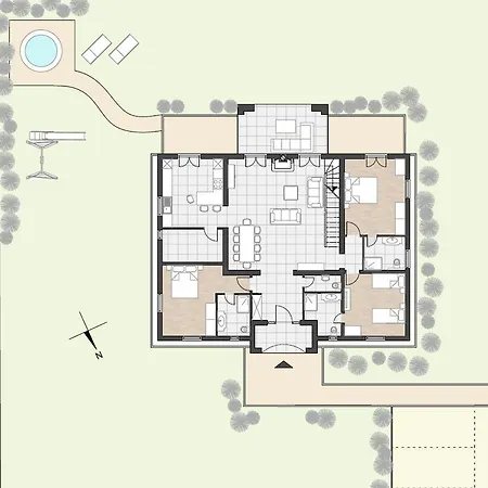 Dubravka - Schoen Und Komfortabel Inmitten Von Olivenbaeumen Und Weinbergen Mit Whirlpool Vila Valtura