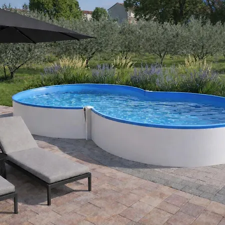 Dubravka - Komfortable Mit Pool Im Ruhigen Olivenhein